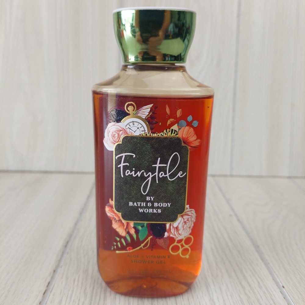 Bath & Body Works Fairytale Shower‎ Gel Unisex 10oz Amber Orange Blossom Aloe E